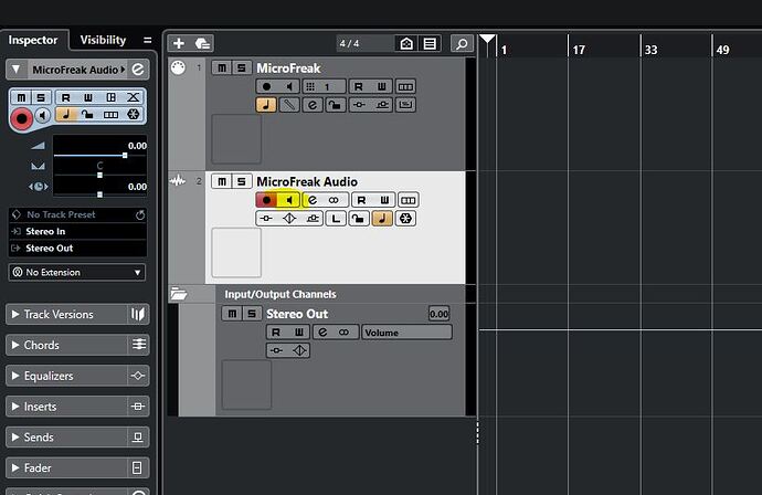 Cubase monitor incoming audio