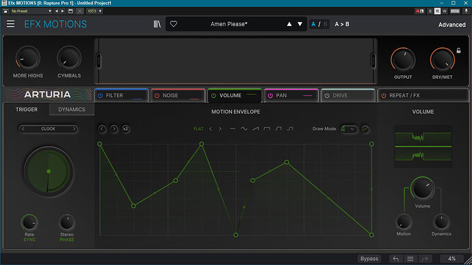 Motions dark mode