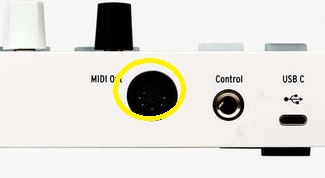 Din midi port